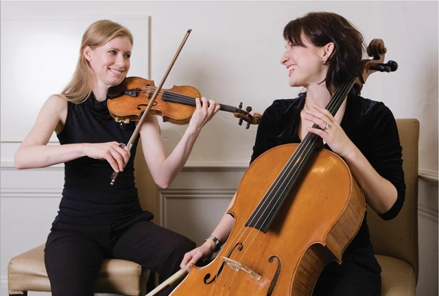 String duo of violin and cello--our most popular ensemble