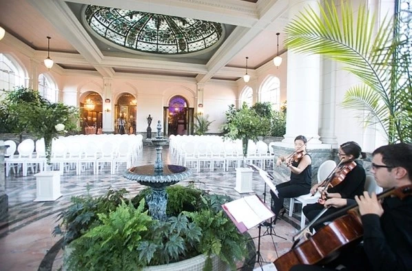 String Trio at the Conservatory of Casa Loma, Toronto