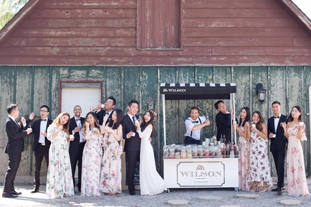 Perfect addition to your wedding. Be different and impress your guests.