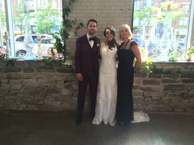 Sarah Bunnett-Gibson Wedding Officiant, Toronto