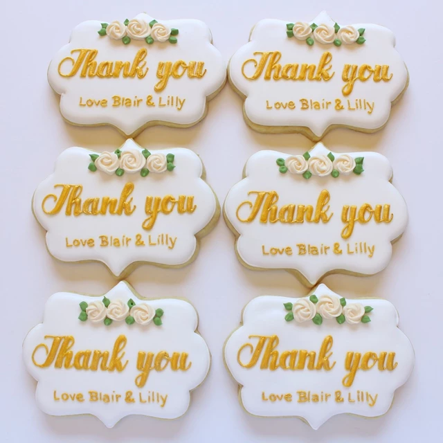 Thank you wedding favours.