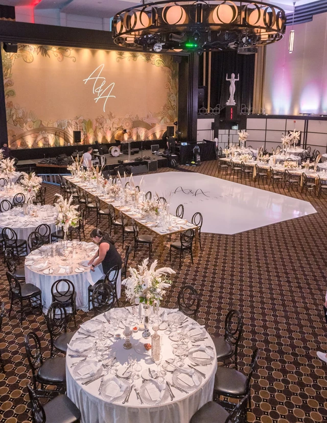 Main ball room for social party