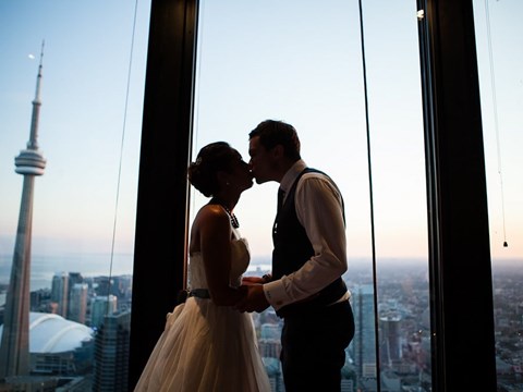 A Love Story High Above The City at TD Bank Tower