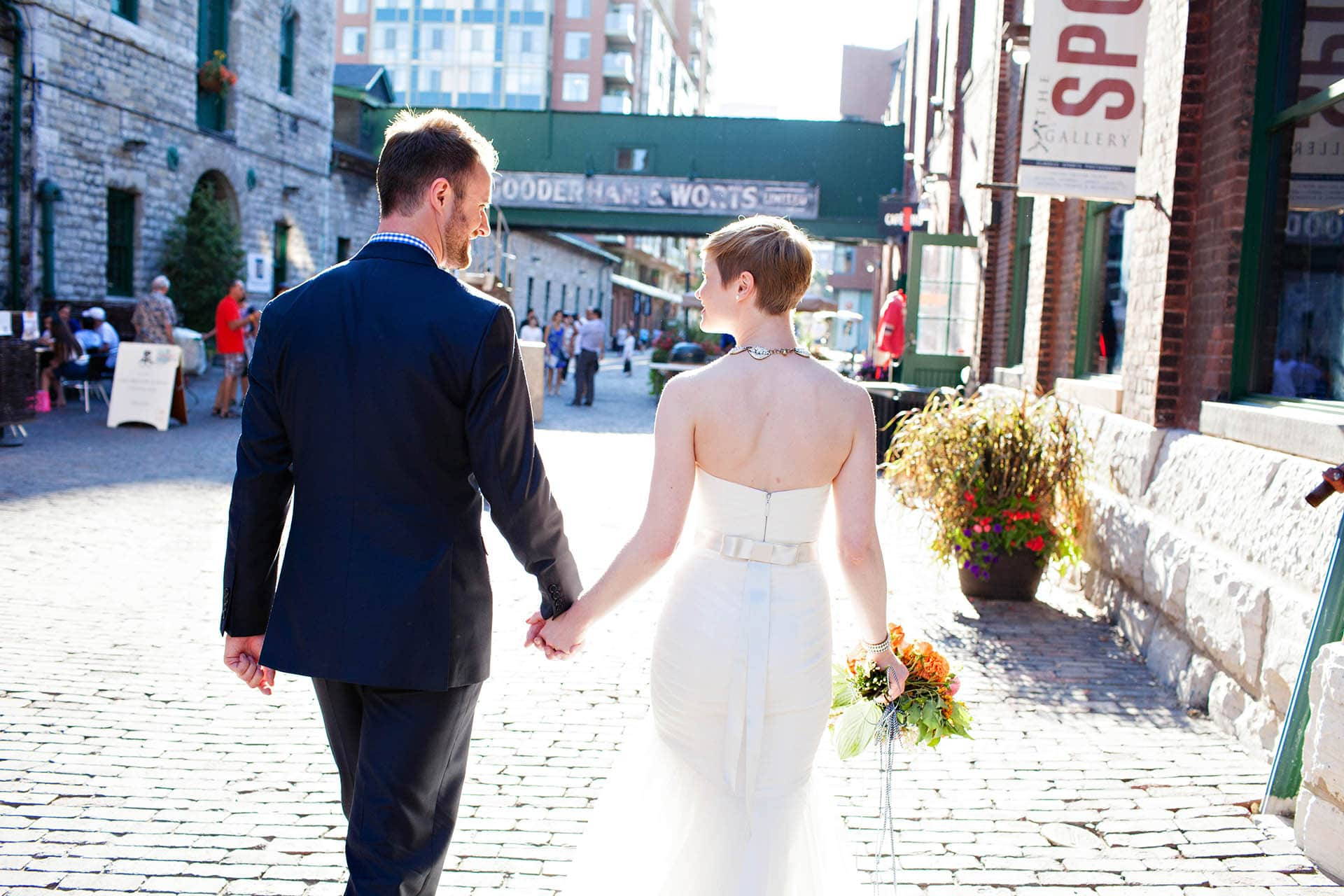 Hero image for Fun and Whimsical Wedding at The Distillery