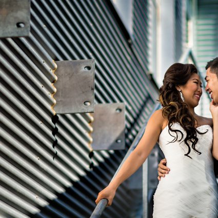 Queens Flowers featured in Andrea & Desmond Tie The Knot at Liberty Grand