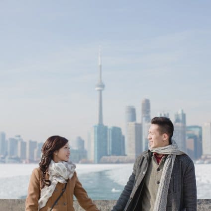 Thumbnail for Erika & Eric’s Beautiful Winter Engagement Shoot