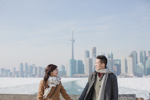 Erika & Eric's Beautiful Winter Engagement Shoot