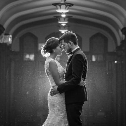 Gee Beauty featured in Charlene & Conrad’s Gorgeous Winter Wedding at Casa Loma