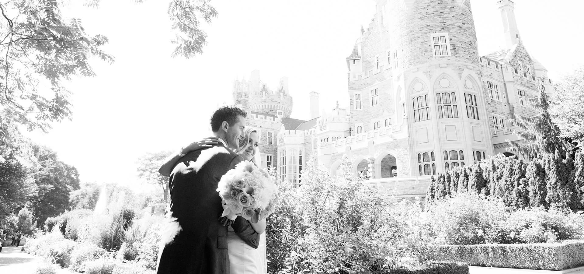 Hero image for Julia & Eric Wedding at Toronto’s Casa Loma