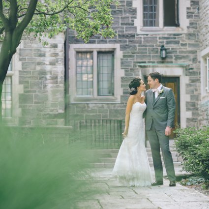 Trinity College Chapel featured in Danielle and Allen’s Beautiful Brickworks Wedding