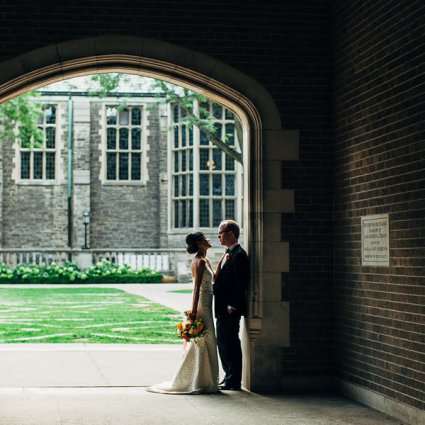 Palettera Custom Correspondences featured in Katherine & Andrew’s Wedding At The Royal Conservatory of Music