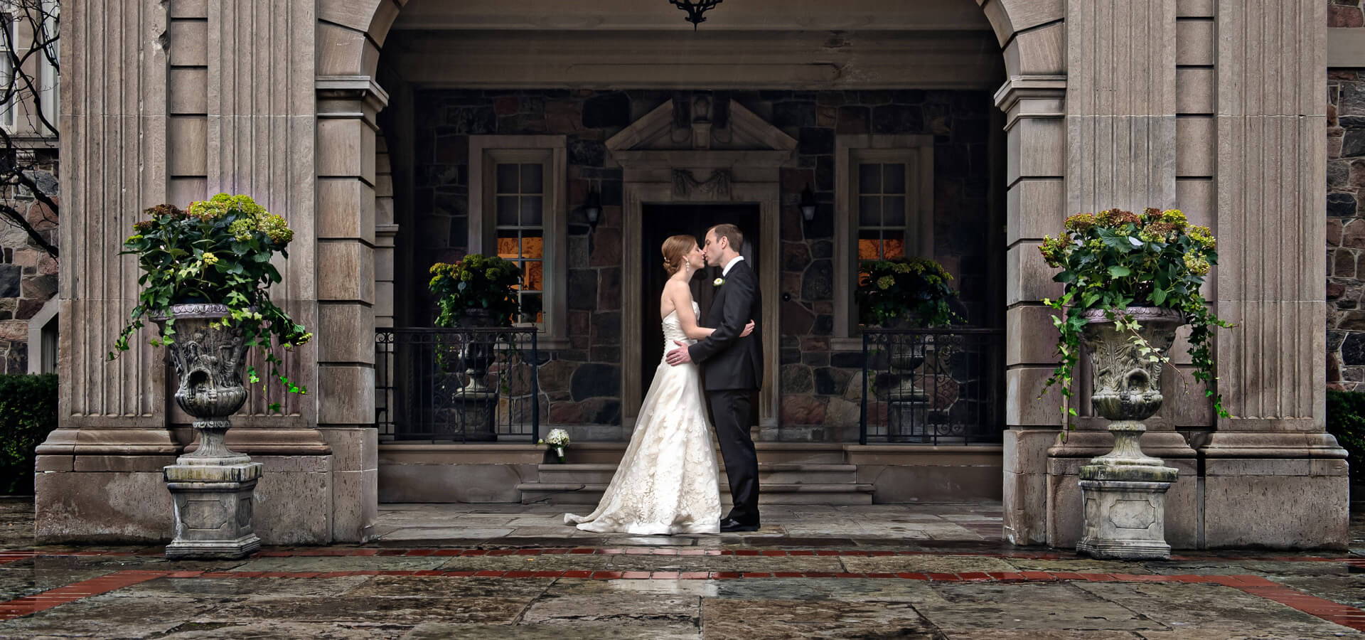 Hero image for Cheyne & Greg Intimate Wedding At Graydon Hall