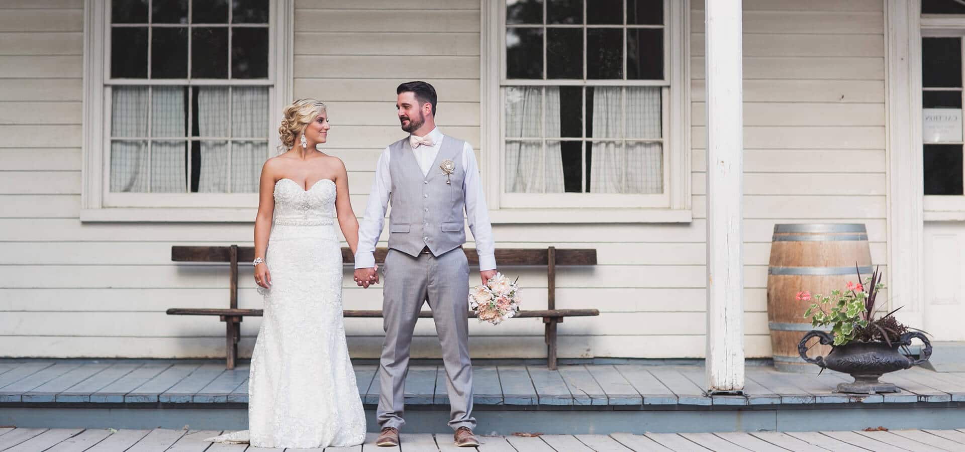 Hero image for Shannon & Danny’s Romantic Vintage Wedding at Black Creek Pioneer Village