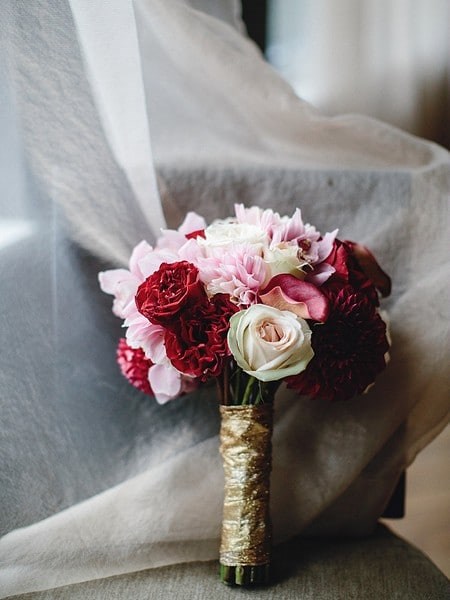 Ling & Dave's Pink, Red and Gold Wedding at Columbus Event Centre