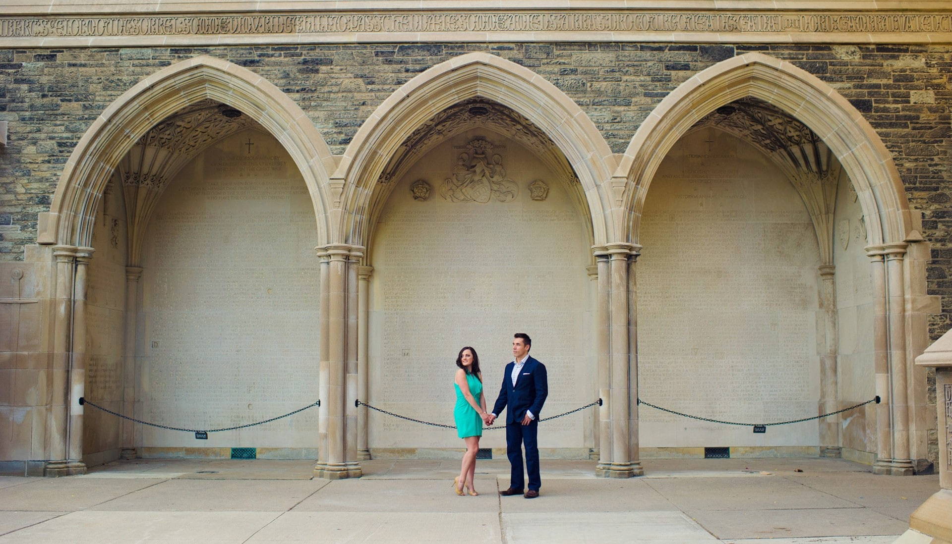 Hero image for Jessica & Norbert’s Engagement Session at Hart House