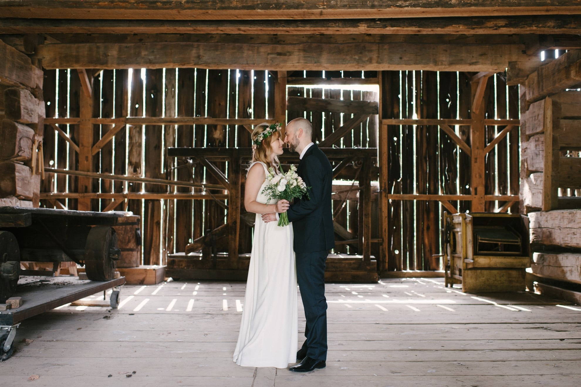 Hero image for Melissa and Egan’s Wedding at Black Creek Pioneer Village