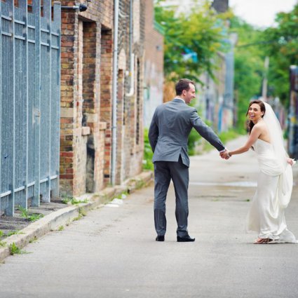 Candy by Katie featured in Katie & James’ Vibrant Wedding at the Canadian Forces Col…