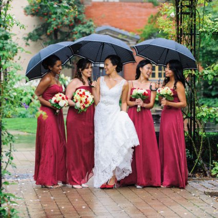 Couture Cuisine featured in Melissa & Ivan’s Wedding at Graydon Hall