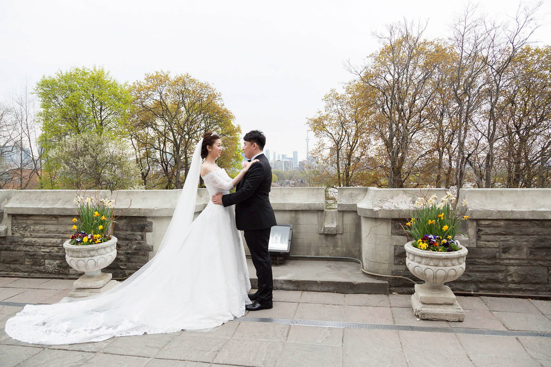 Hero image for Kexin & Long’s Romantic Wedding at Casa Loma and The Shangri-La Hotel