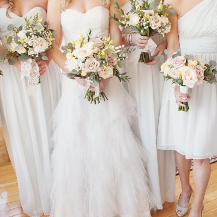 Pink Twig Floral Boutique featured in Kate & Daniel’s Wedding at The Gladstone Hotel