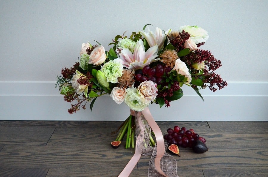 The Rose Mint featured in Winter Wedding Floral Trends from Toronto’s Top Florists