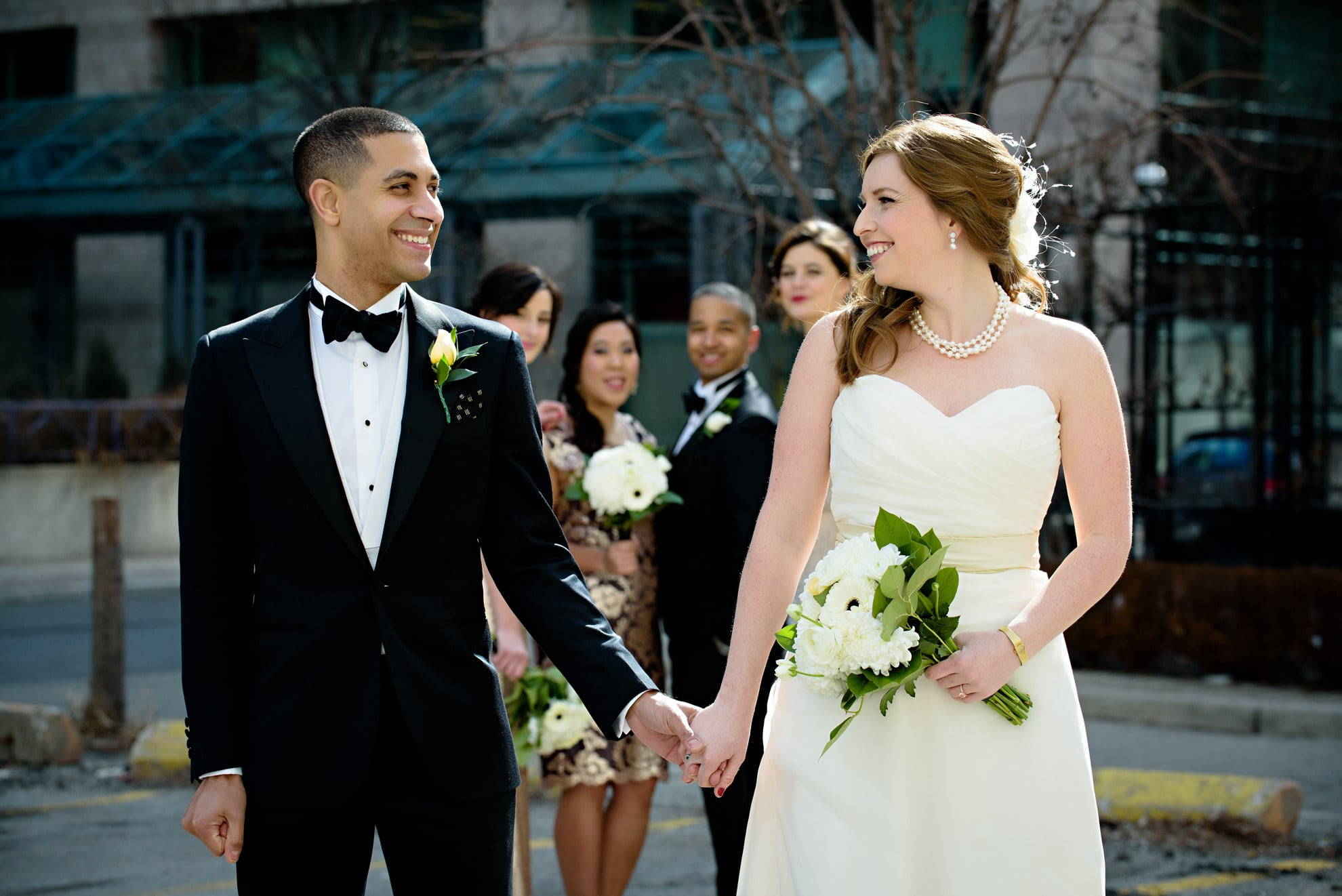 Hero image for Ashley and Daniel’s Urban Wedding at Storys Building