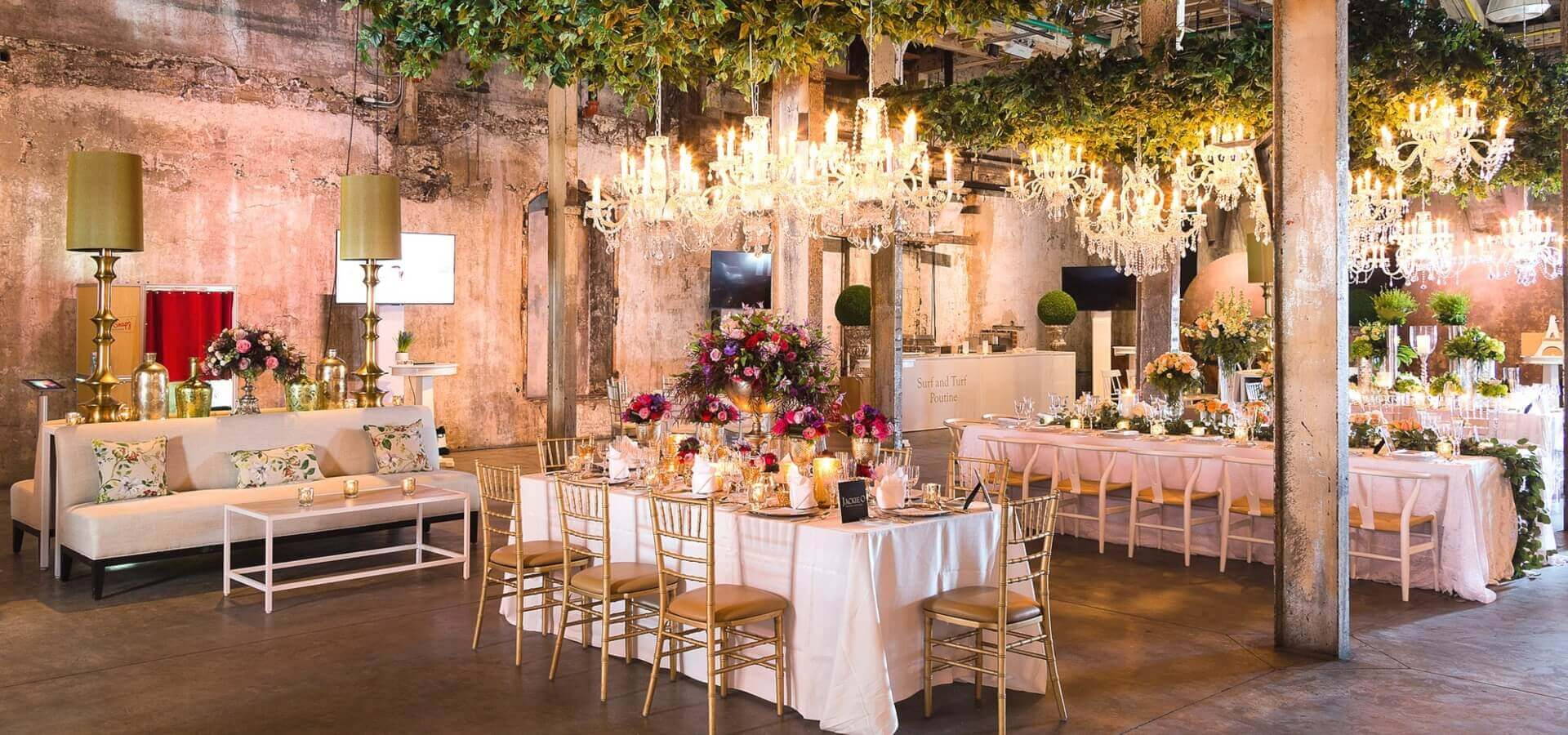 Hero image for An Enchanted Garden-Themed Wedding Open House at The Fermenting Cellar