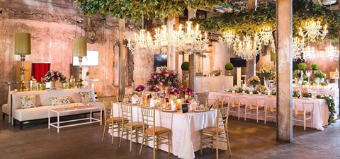 An Enchanted Garden-Themed Wedding Open House at The Fermenting Cellar