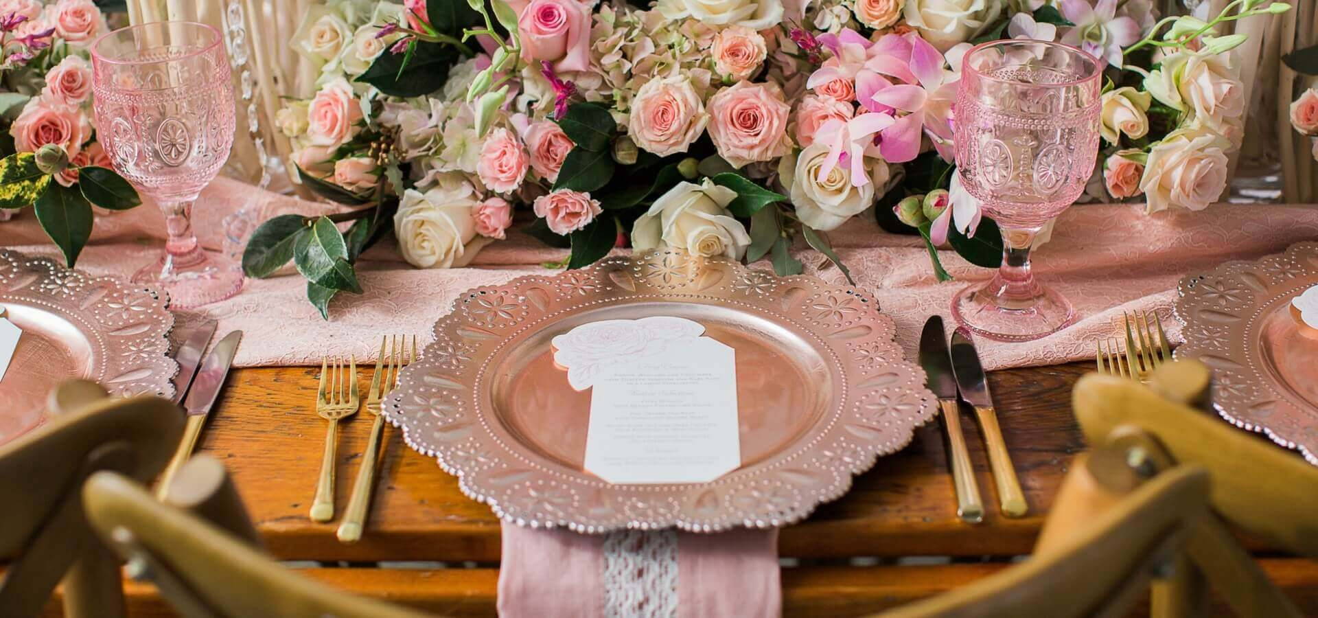 Hero image for A Romantic Blush and Cream Styled Shoot