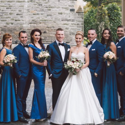 FOS Rental Group featured in Kathleen and Joseph’s Elegant Wedding at Casa Loma