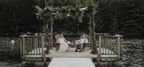 Maddie and David's Romantic Cottage Wedding