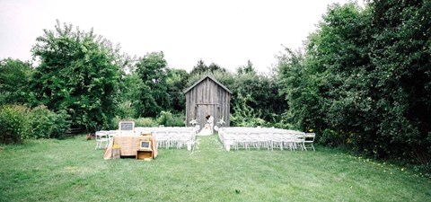 Ruby and Charles' Southern Rustic Themed Wedding at Markham Museum