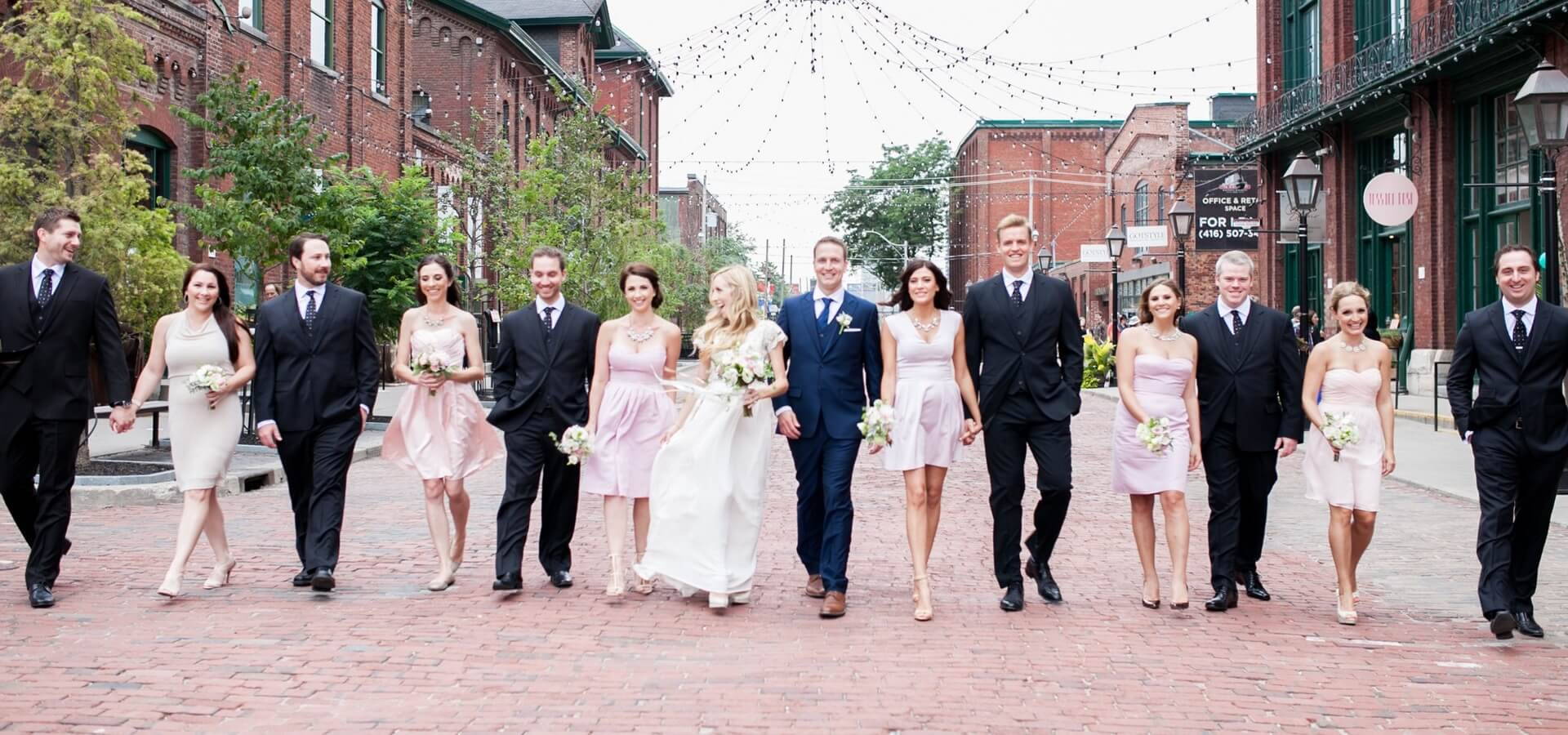 Hero image for Brittany and Steve’s Romantic Wedding at Toronto’s Fermenting Cellar