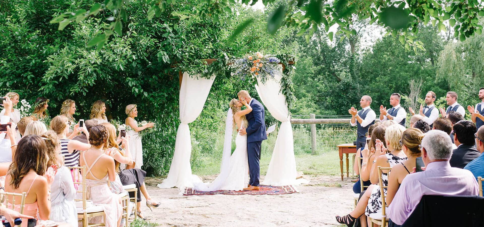 Hero image for Over 20 of Toronto’s Prettiest Outdoor Wedding Venues