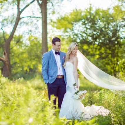 The Purple Cupcake featured in Shannon and Stefan’s Glamorous Wedding at Berkeley Church & F…