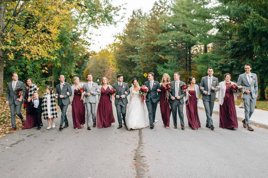 Romantic Fall Wedding