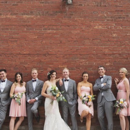 Karen Kim Beauty featured in Victoria and James’ Romantic Urban Wedding at The Burroughes