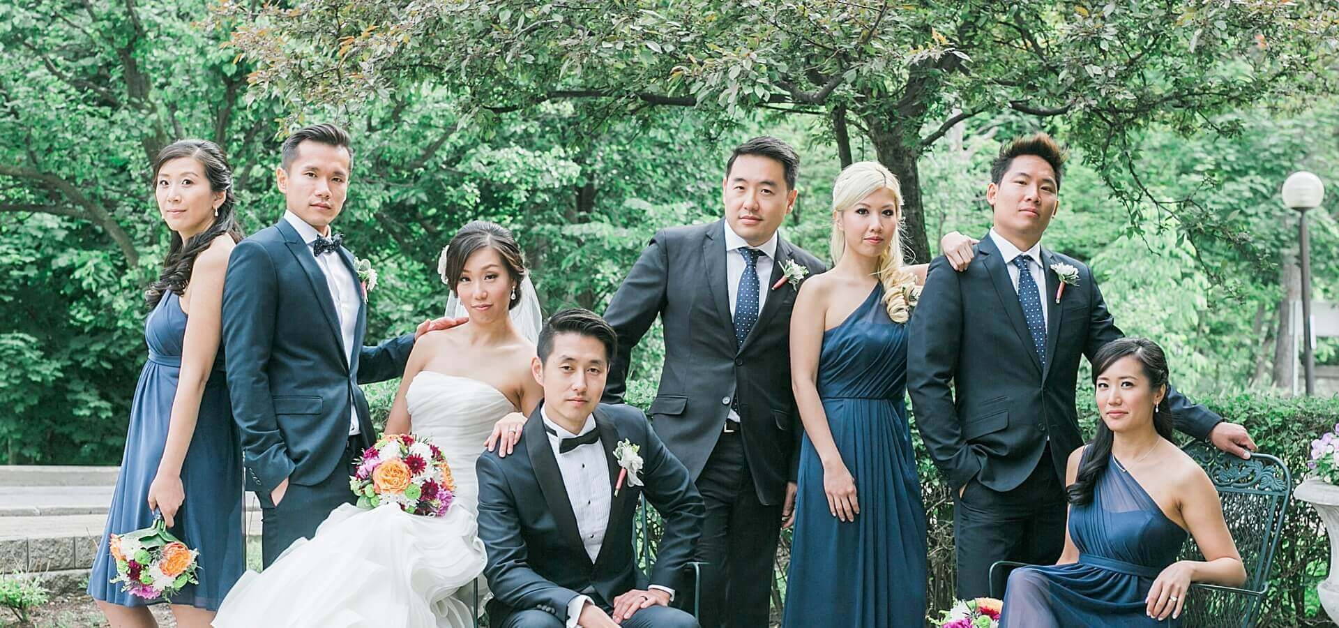 Hero image for Jessica and Hao’s Colourful Wedding at Estates of Sunnybrook
