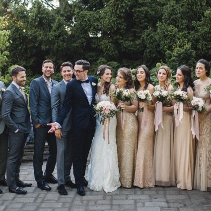 The Rolling Pin featured in Amy and Jason’s Romantic Wedding at Casa Loma