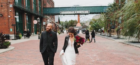 Giordana and Shane's Stunning Fall Wedding At The Fermenting Cellar