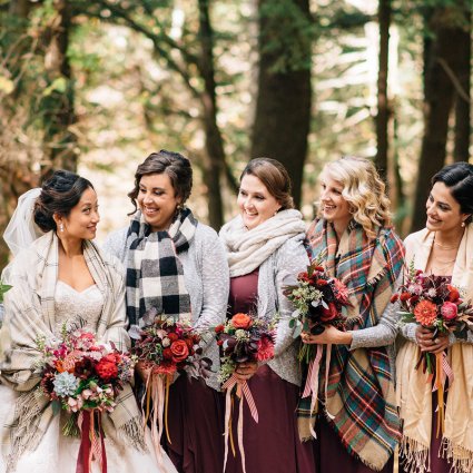 Maggie Sottero featured in Isabella and Lukas’ Romantic Fall Wedding at McMichael Canadi…