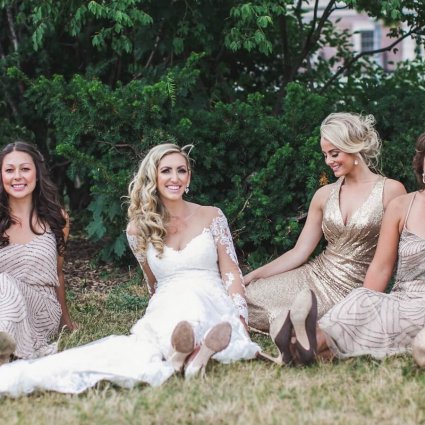 Lexington & Co. featured in Sarah and Stephen’s Elegant Wedding at Eglinton Grand