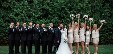 Brittany and Trevor's Romantic Wedding At The Miller Lash House