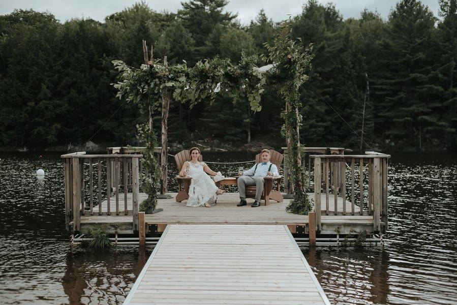 Tanya List Designs featured in Maddie and David’s Romantic Cottage Wedding