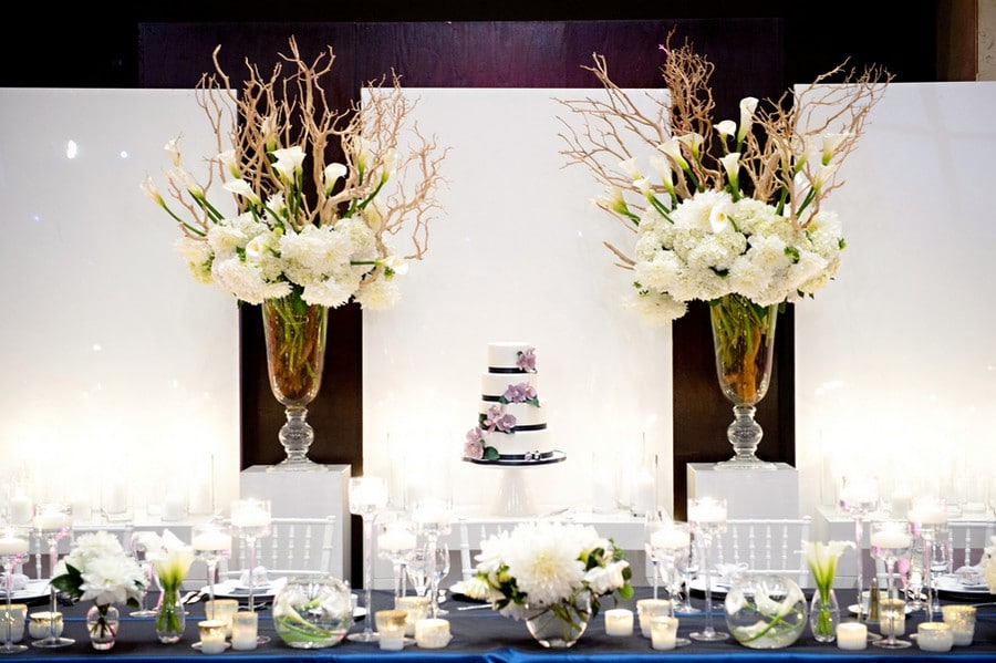 I Do! Wedding Cakes Boutique featured in Jocelyn and Tom’s Beautiful Wedding at One King West