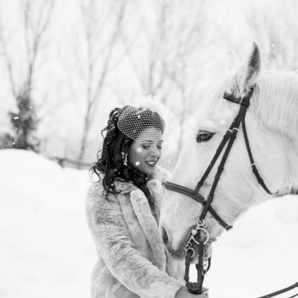 The Manor featured in Cristina and Marcello’s Intimate Winter Wedding