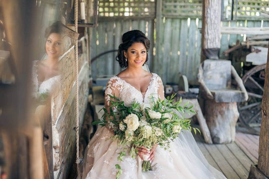 Creations Special Events & Custom Decor featured in Ashley and Justin’s Luxe Wedding at The Venetian