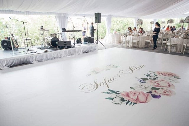 Safia and Alim's Chic Tented Wedding at Belcroft Estates