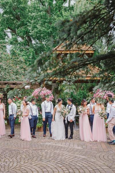 The Madison Greenhouse Event Venue featured in Angela and Marvin’s Magical Garden Inspired Wedding at The Ma…