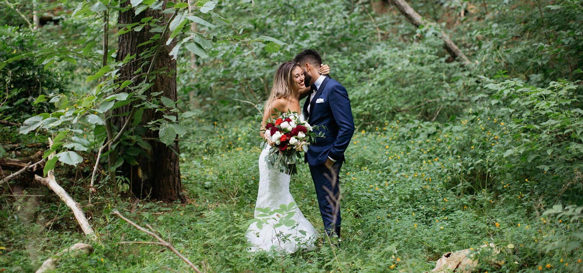 Hero image for Cristina and Andy’s Romantic Wedding at Paramount EventSpace